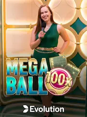 Mega Ball 100x lottery at 1777BET casino
