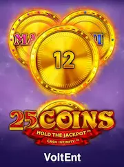 25 Coins hold & win slot at 1777BET Bangladesh